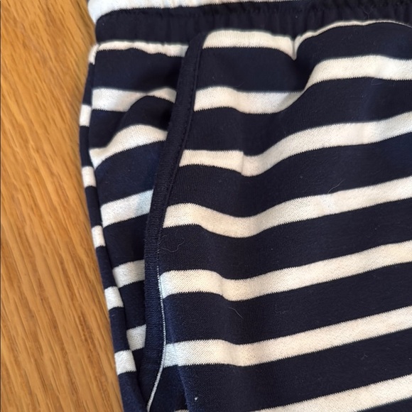 Crown & Ivy Navy and White Striped Women's Shorts - Picture 4 of 6